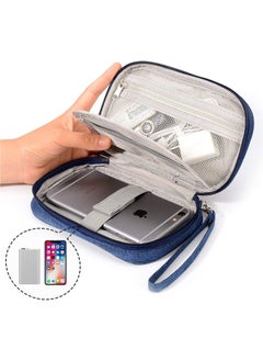 Swift Electronic Travel Accessories Bag, Universal Cable Organizer, Digital Gadgets Carrying Case Pouch for USB, Earphones, SD Cards, Portable Hard Drives, Power Banks, Adapters or Camera Accessories  - Image 3