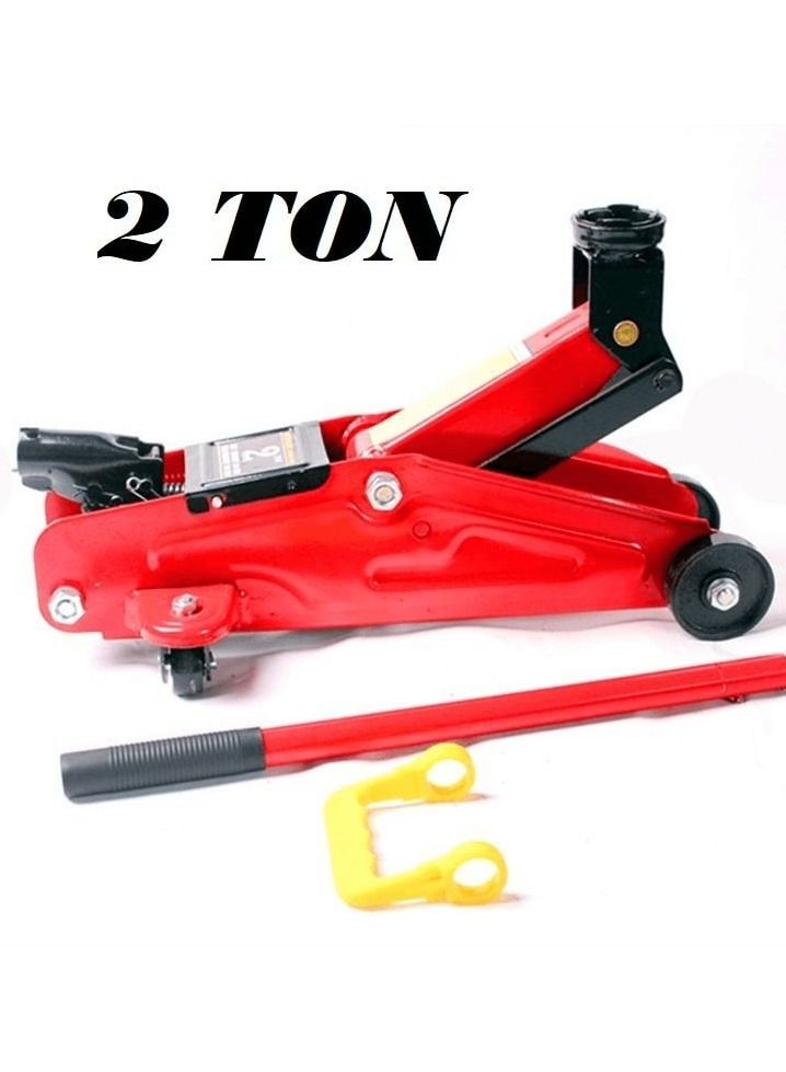 Generic Combo Offer- Buy 2 TON Car Hydraulic Trolley Floor Jack + Car Tire Repair Tool Kit Car Tire Puncture Repair Kit  - Image 2