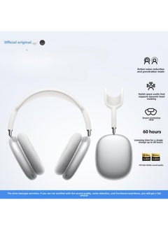 Generic Huaqiang North 2024 IPhone15 Wireless Noise Reduction Sports Max Headset Bluetooth Headset For Apple/Fruit-Color:Silver|Pure Original Version✅Full-featured Appearance 1:1 + Smart Earphone Case  - Image 1
