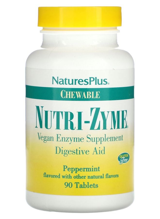 Chewable NutriZyme Peppermint 90 Tablets