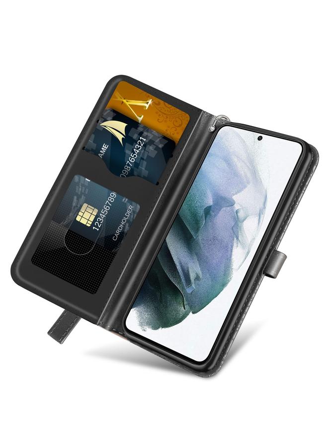 S-TOP Case For Samsung Galaxy S23 5G Life Tree Embossing Pattern Leather Phone Case - Image 2