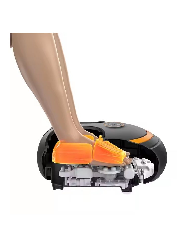 Relax Smart Foot Massager Electric Deep Tissue Foot Massager Air Compression Heat - Blood Circulation Legs Plantar Fasciitis Pain Relief Sock Filler  - Image 5