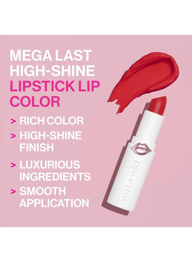 Wet N Wild Mega Last Shiny Lipstick Pinky Ring - Image 4