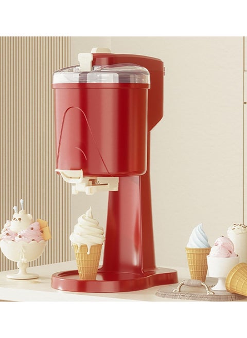 Electric Ice Cream Maker Machine Home Ice Cream Maker Machine 1L Large Capacity Ice Cream Machine For Yoghurt Sorbet Automatic Cleaning System Ice Cream For Kids