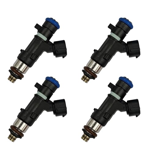 Gautory Fuel Injectors Compatible with Nissan Altima 20072013 Rogue 20082013 Rogue Select 2014 2015 Sentra 20072012 25L Replace 0280158130 16600JA000 16600JA00B 10Holes Set of 4 - Image 1