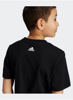 Adidas Essentials Two-Color Big Logo Cotton T-Shirt  - Image 2