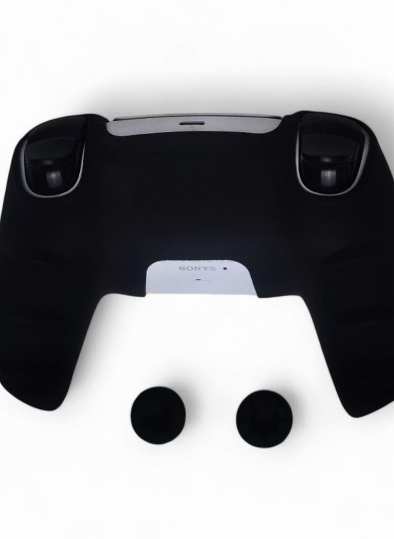 Silicone Cover for PS5 Controller with Pink Anti-Slip Grips – Stylish & Protective Design  - Image 5