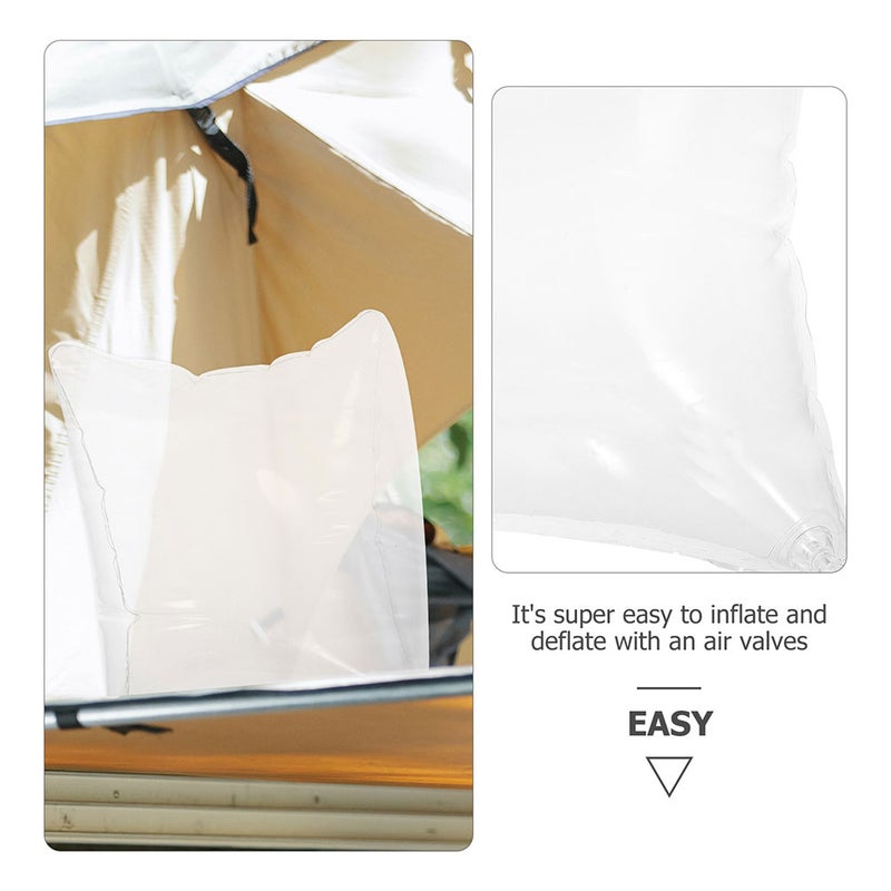 Transparent Cushion Clear Pillow Insert Portable Sofa Cushion Clear Sofa Cushion Sofa Supply - Image 5