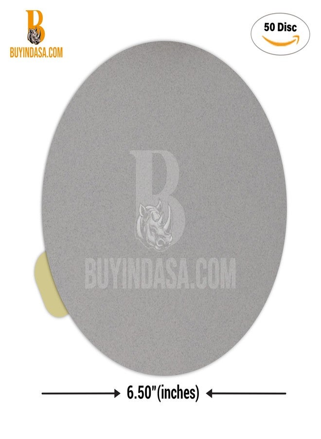 Indasa 6" 50 PCS PSA Sanding Discs - Rhynostick 60 Grit / 50 Discs - Self-Adhesive Sticky-Back Sandpaper for DA Sander, Automotive, Wood, Metal, Paint, Whiteline - Image 2