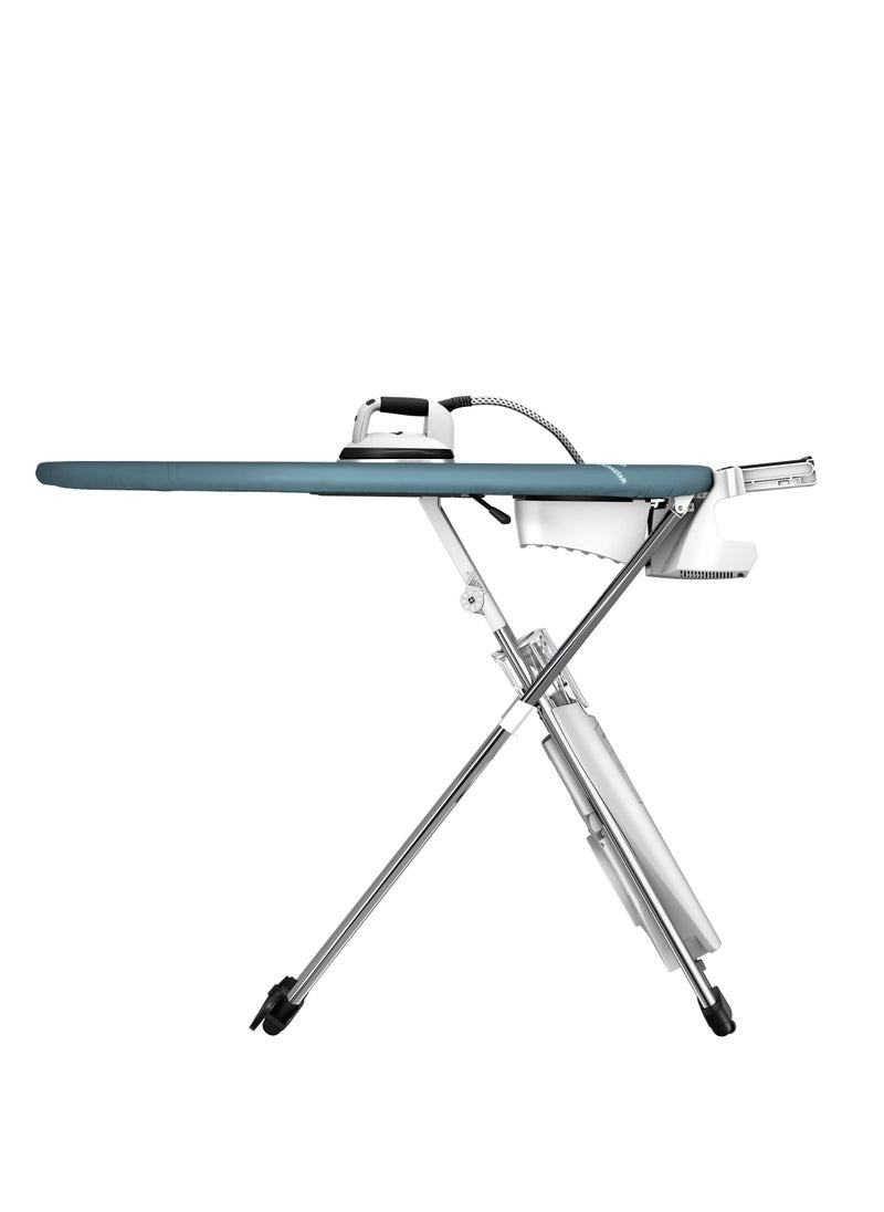 S Pure ,Steam Iron System With Ironing Board And Water Tank,3D Soleplate; Dry Steam