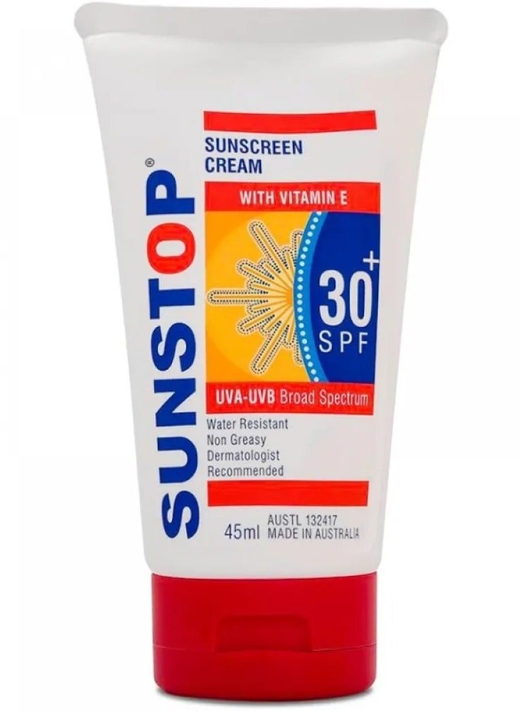 Generic Sunstop Sunscreen Cream SPF 30 With Vitamin E - 45ml  - Image 2