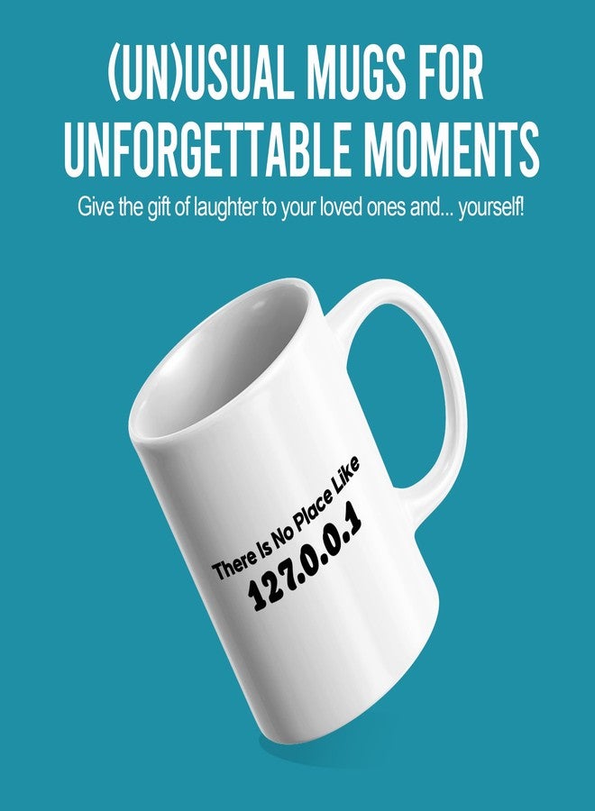 Panvola There Is No Place Like 127.0.0.1 Programmer Gifts For Husband Boyfriend Brother Localhost Coder IT Programming Students Teacher Software Engineer Gifts Ceramic Mug 11 oz White - Image 2