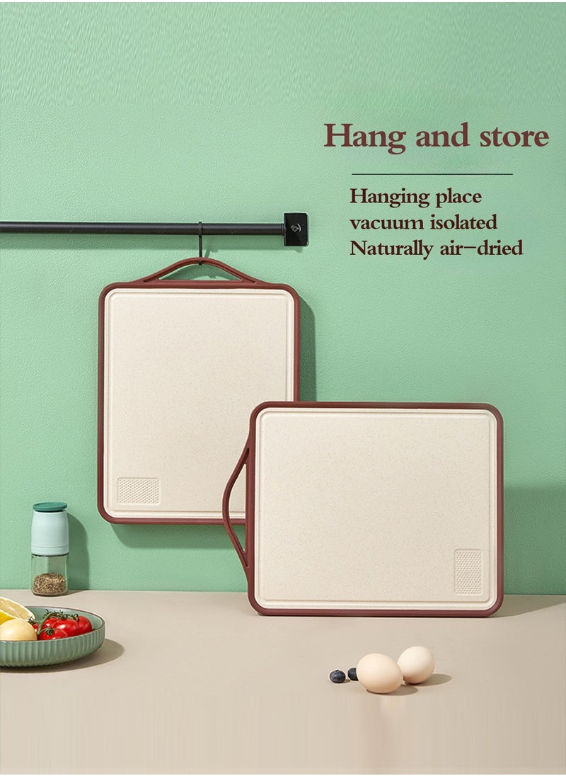 Double Sided Cutting Board Stainless Steel Cutting Board Plastic Chopping Board Cutting Board with Juice Groove and Grinding Area 41*30.5CM - pzsku/Z2FDAEBB2683C903565EBZ/45/_/1710755029/ee5eda0f-bd78-4d92-9766-e79d9176caae