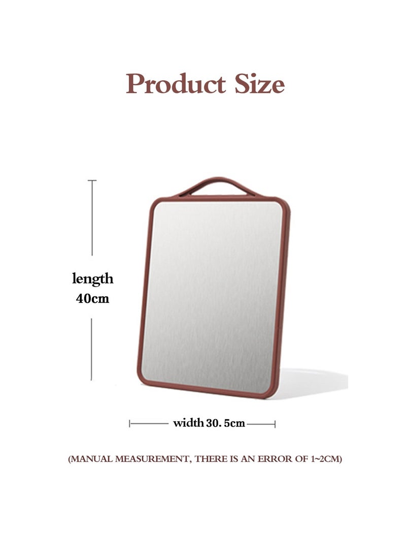 Double Sided Cutting Board Stainless Steel Cutting Board Plastic Chopping Board Cutting Board with Juice Groove and Grinding Area 41*30.5CM - pzsku/Z2FDAEBB2683C903565EBZ/45/_/1710755030/48dd567e-7c36-4f2c-802e-53009a1d4f74