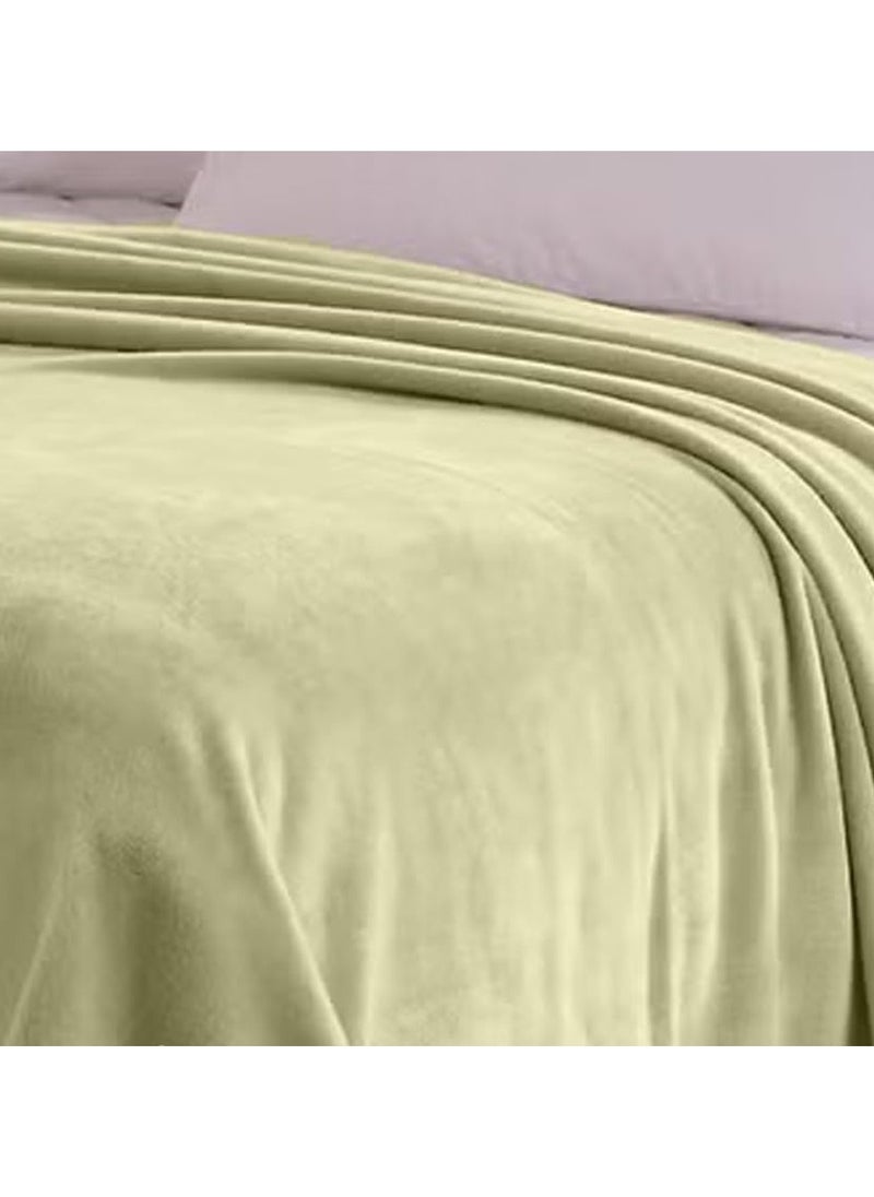 T G H Flannel Fleece Double Size 220x240cm for All Season Fluffy Blanket Warm Bed Blanket Throw for Sofa & Bed Comfortable and Soft Blanket  - Image 2
