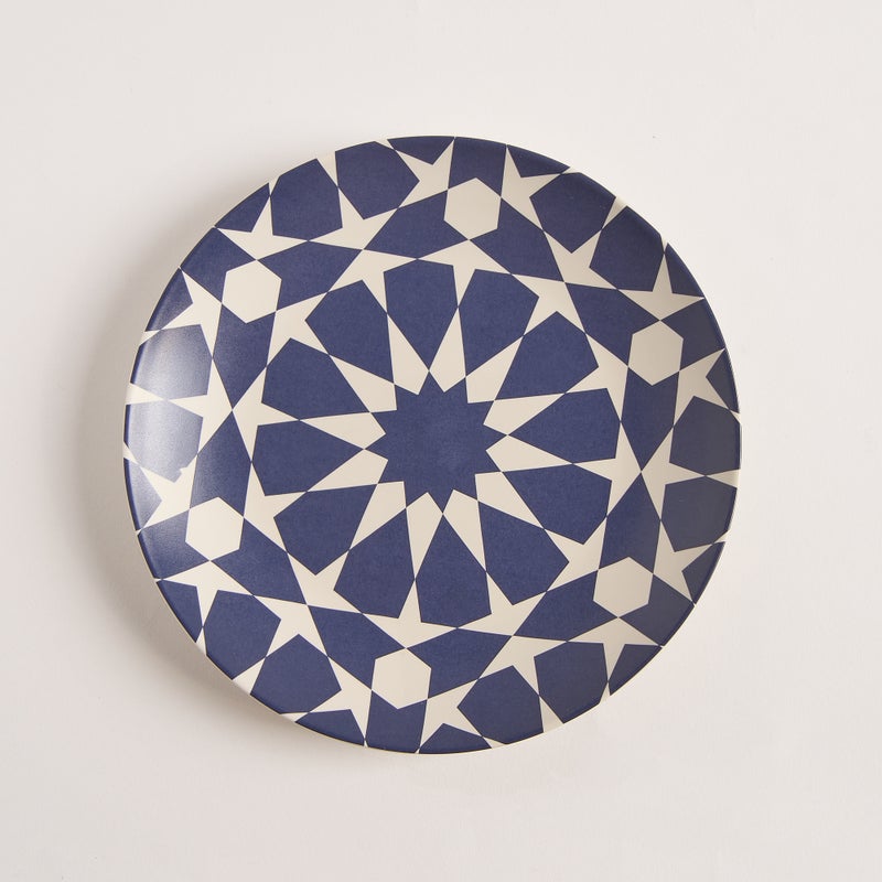 لا ميسا طقم عشاء بورسلان 18 قطعة باللون أزرق من مجموعة بَهْجَة - Image 4