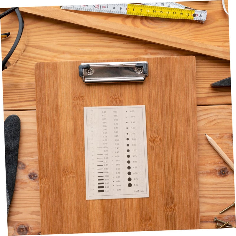 High Precision Flaw Detection Gauge Film Ruler For Quality Inspection Crack Scratch Measurement - Image 5