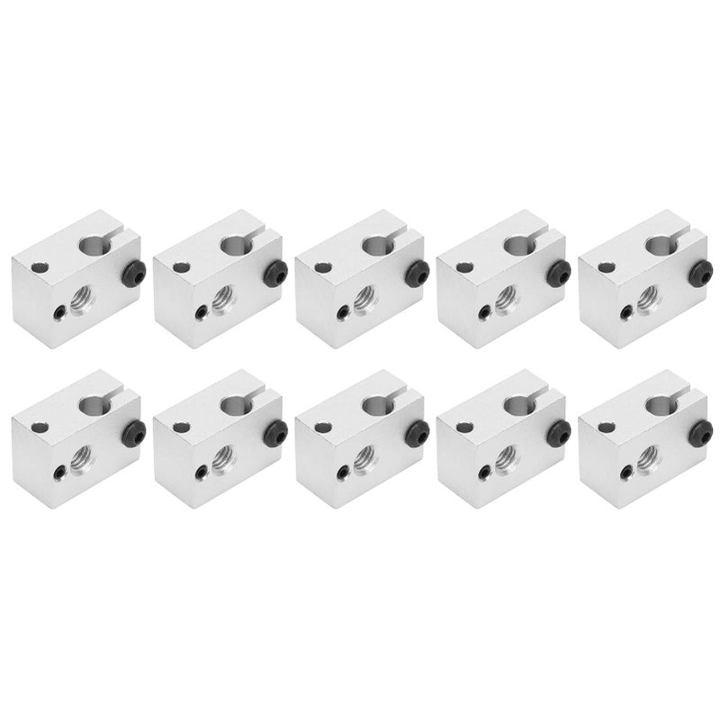 10Pcs Aluminum Heating Block PT100 Sensor for V6 3D Printer Heater Nozzle Accessories - Image 4