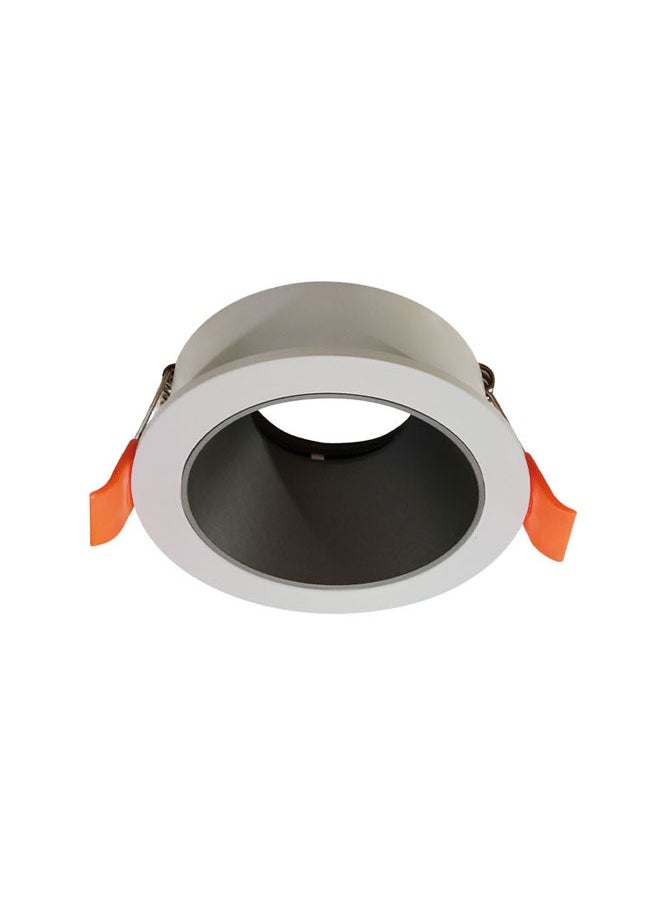 ٍSiera Light - Spotlight fixed frame white with grey reflection 8.5 cm W085 - Image 1