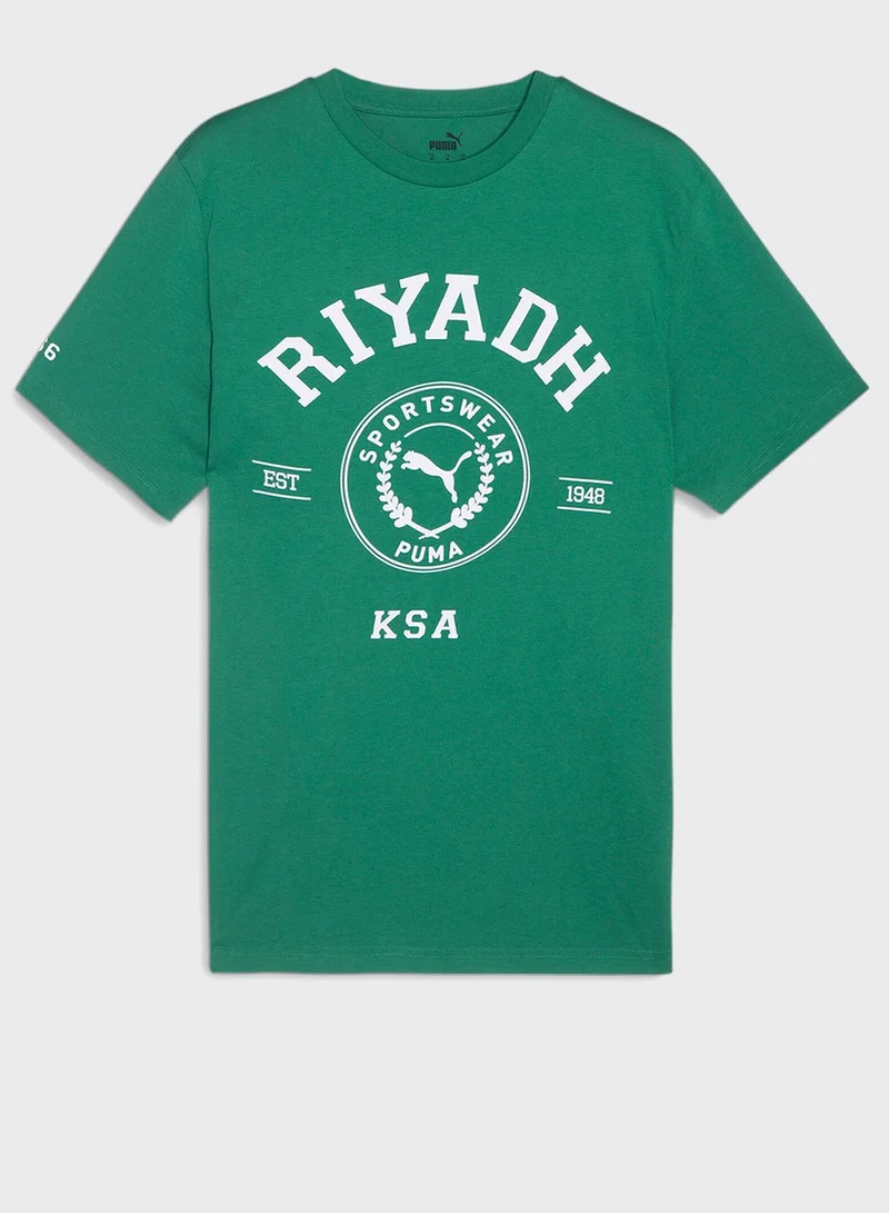 PUMA Riyadh City Logo T-Shirt