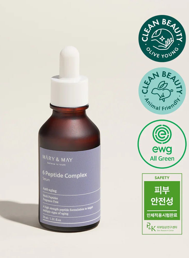Mary & May 6 Peptide Complex Serum 30ml - Image 4