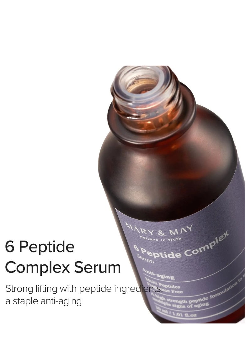 Mary & May 6 Peptide Complex Serum 30ml - Image 3