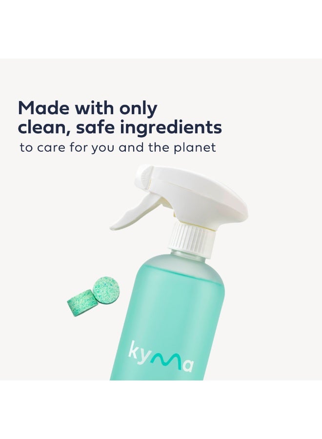 kyma Multi-Surface Cleaner Refill Bundle, 3 Refill Boxes of Multi-surface Cleaner, 4.5L (Makes 9x 500ml bottle of Multi-surface Cleaner), Non-Toxic, Eco Friendly, Powerful, Removes Grease & Dirt - Image 5