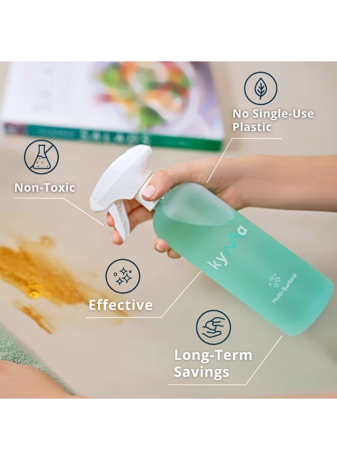 kyma Multi-Surface Cleaner Refill Bundle, 3 Refill Boxes of Multi-surface Cleaner, 4.5L (Makes 9x 500ml bottle of Multi-surface Cleaner), Non-Toxic, Eco Friendly, Powerful, Removes Grease & Dirt - Image 3