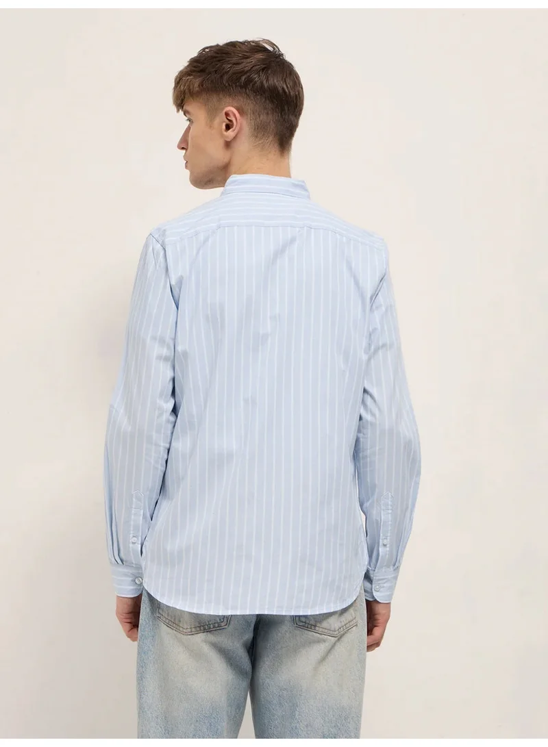 THE BEAR HOUSE  Men’s Long Sleeve Shirt – Classic, Comfortable and Stylish Essential for Work, Travel or Casual Outings for Men | Best Price UAE