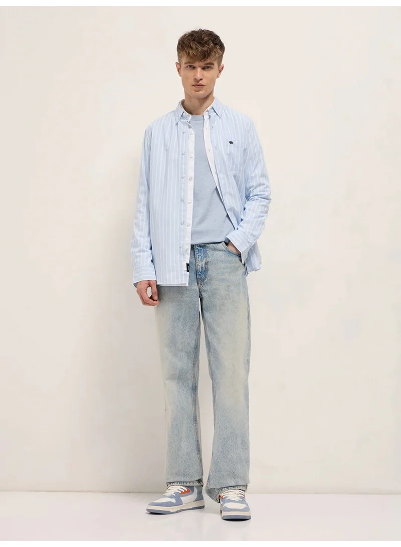 THE BEAR HOUSE  Men’s Long Sleeve Shirt – Classic, Comfortable and Stylish Essential for Work, Travel or Casual Outings for Men | Best Price UAE