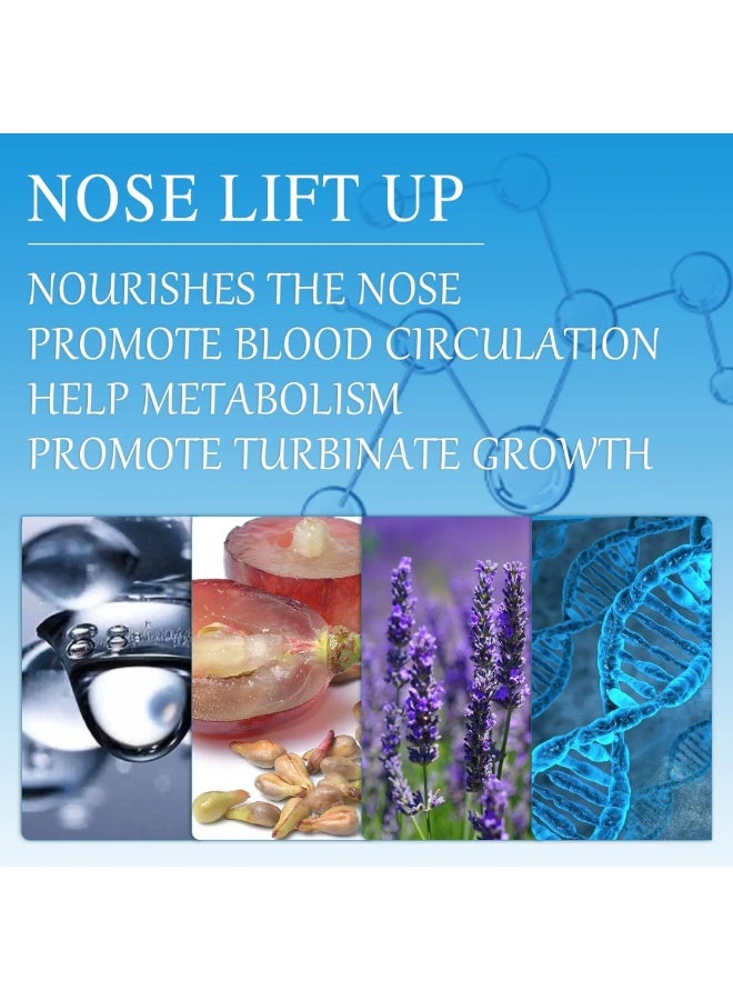 West&Month Essential Oil Nose Lift Up Nose Lifting Oil Collagen Firming Moisturizing Perfect Nose Serum Reshape Natural Beauty Skin Care Oil Nasal Bone Slimming Shaping Massage Oil 10ml - Image 3
