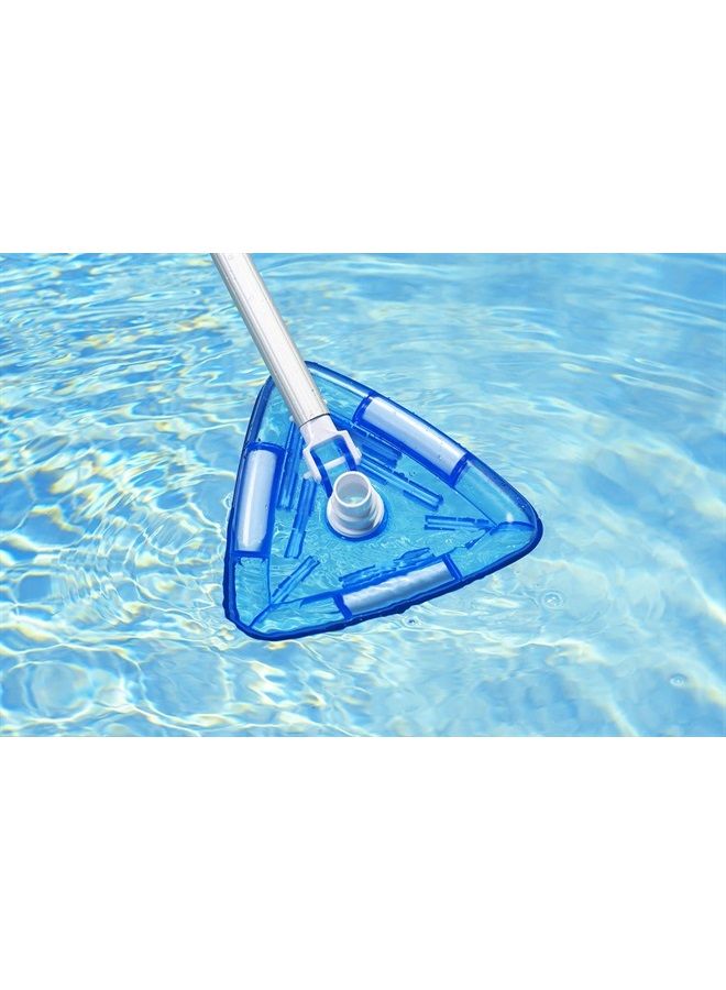 Poolmaster 27514 Clear-View Triangle Vinyl Liner Swimming Pool Vacuum, Blue