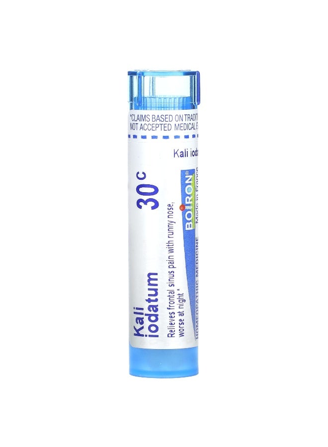 Boiron, Kali Iodatum, 30C, Sinus Pain Relief, Approx. 80 Pellets (Packaging may vary) - Image 1