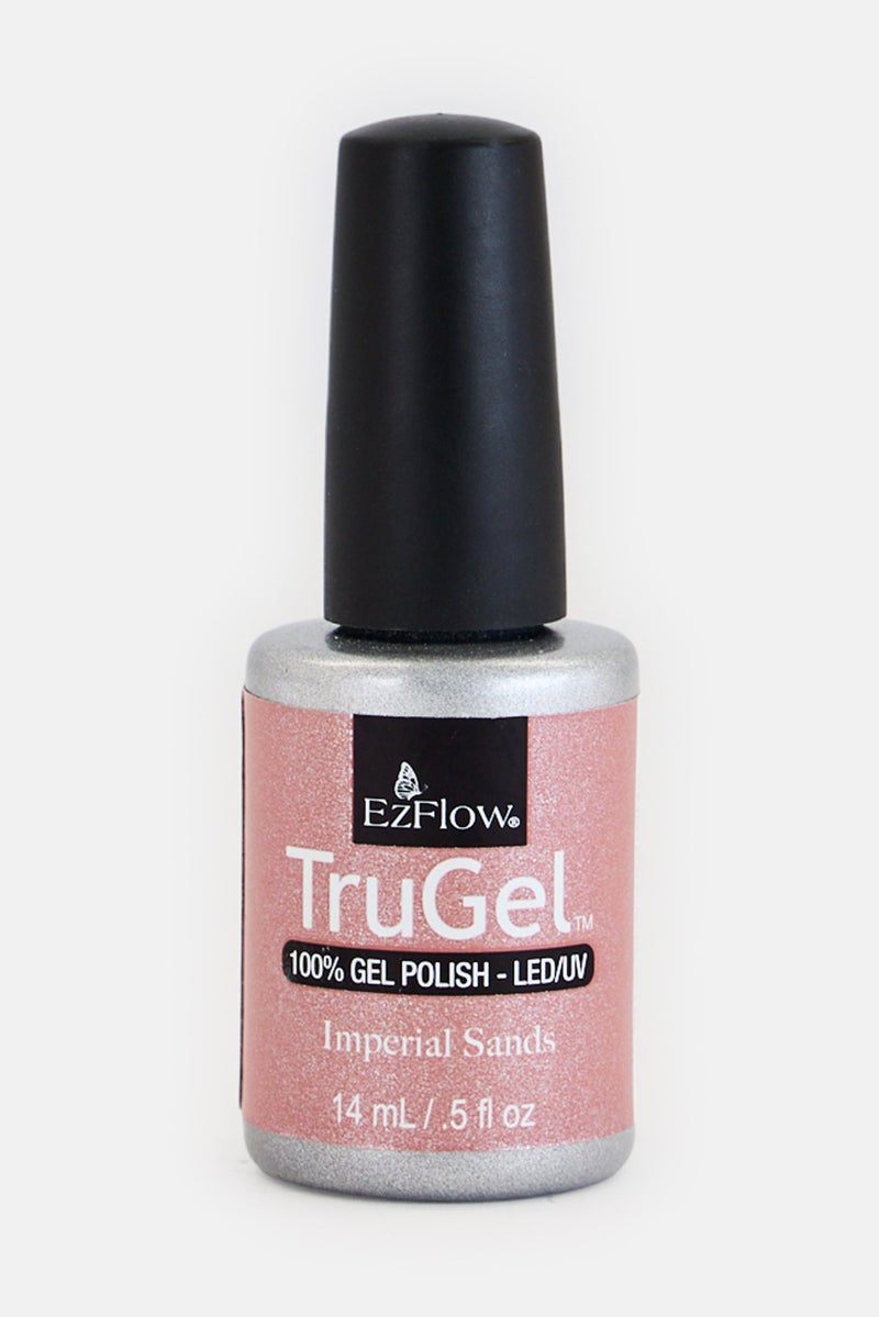Ez Flow Imperial Sands Gel Nail Polish 14ml, Light Brown - Image 1