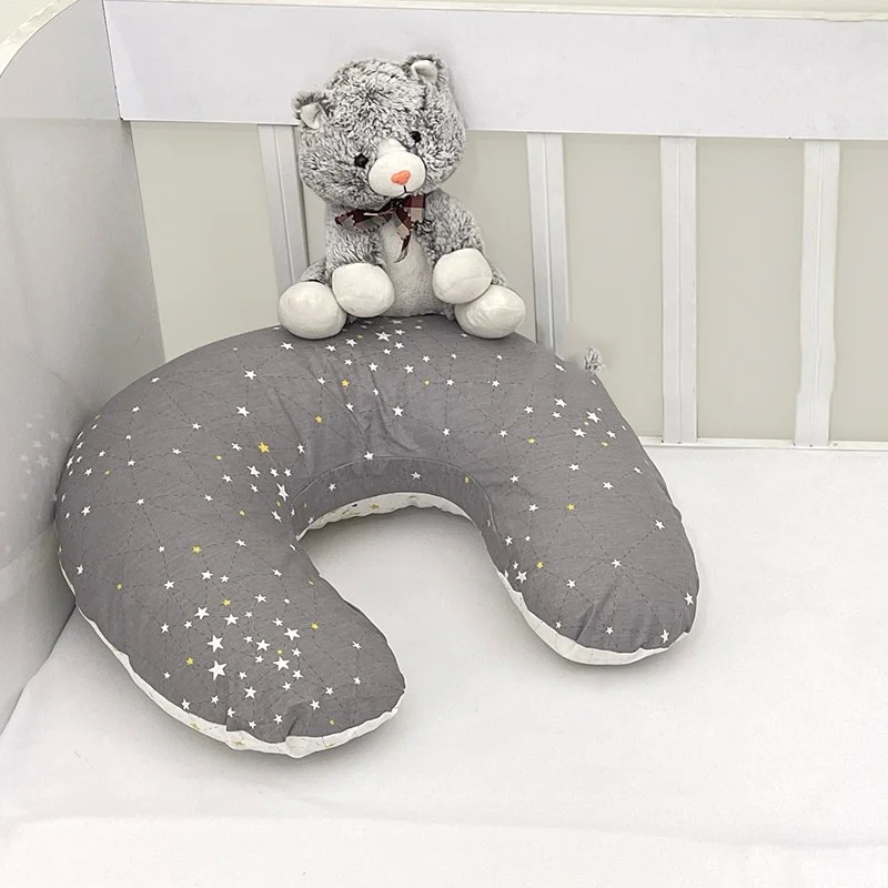 Ebabynest Samanyolu Series Gray Yellow Breastfeeding Pillow