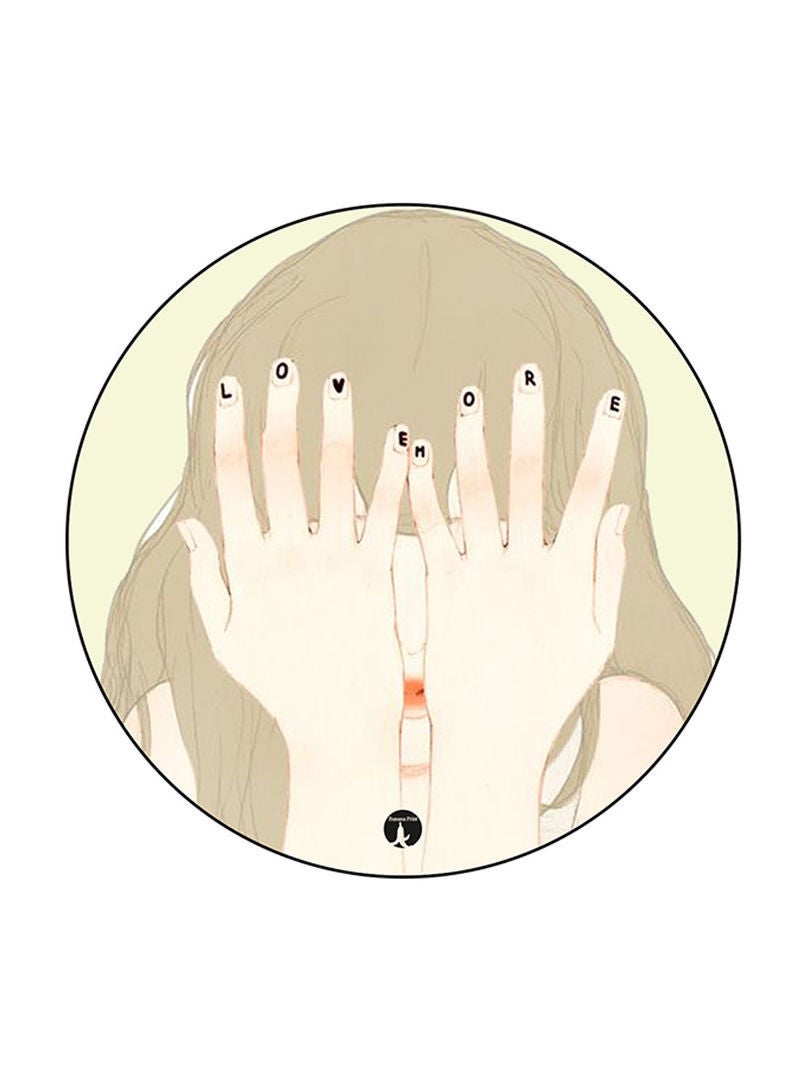 RKN Girl Printed Mouse Pad Multicolour