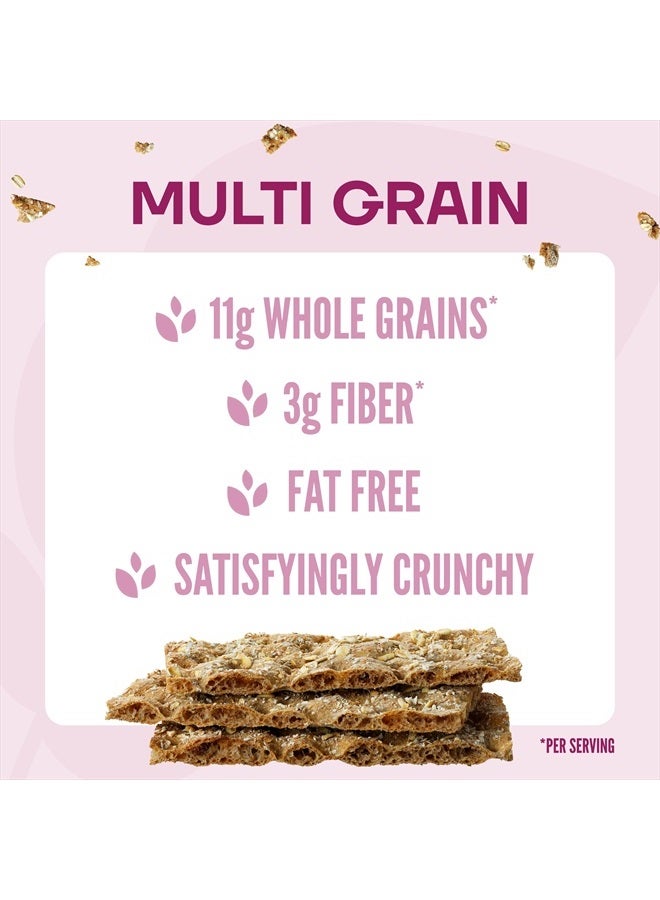 WASA Multi Grain Crispbread, 9.7 oz (Pack of 12), Multigrain Crackers, Non-GMO Ingredients, Fat Free - Image 3