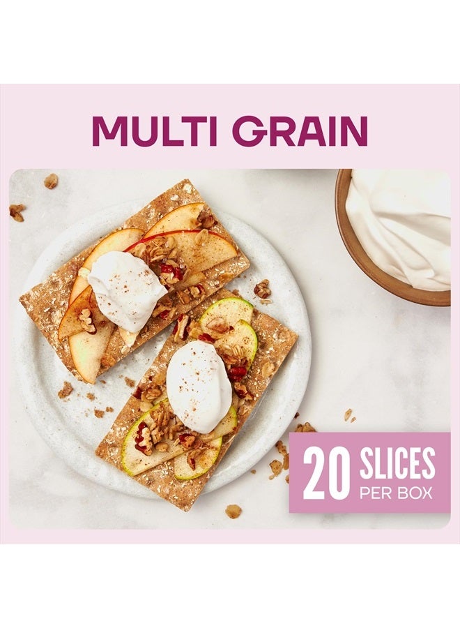 WASA Multi Grain Crispbread, 9.7 oz (Pack of 12), Multigrain Crackers, Non-GMO Ingredients, Fat Free - Image 2