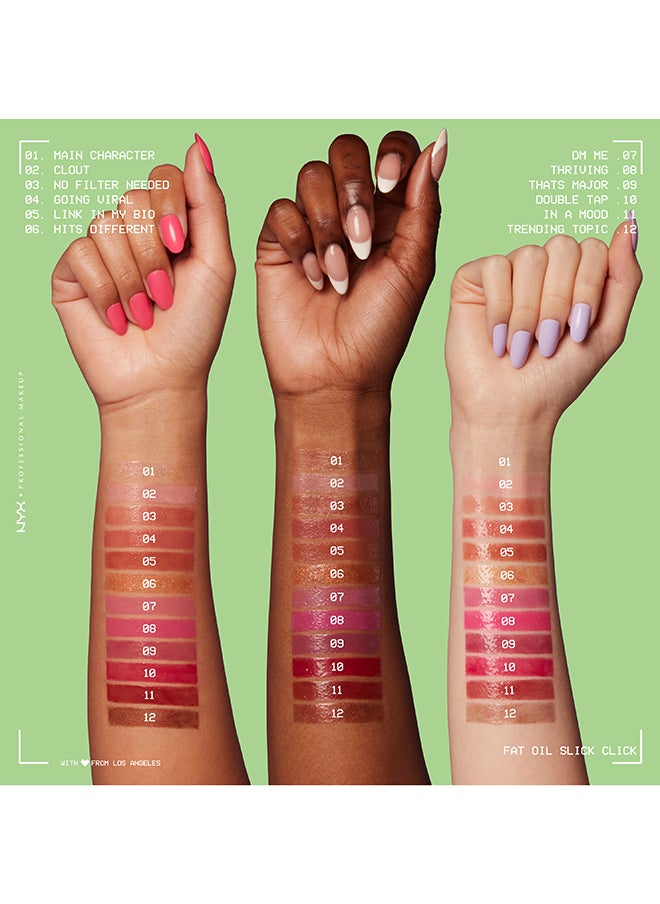 NYX PROFESSIONAL MAKEUP - Fat Oil Slick Click Shiny Lip Balm - That'S Major - Image 1