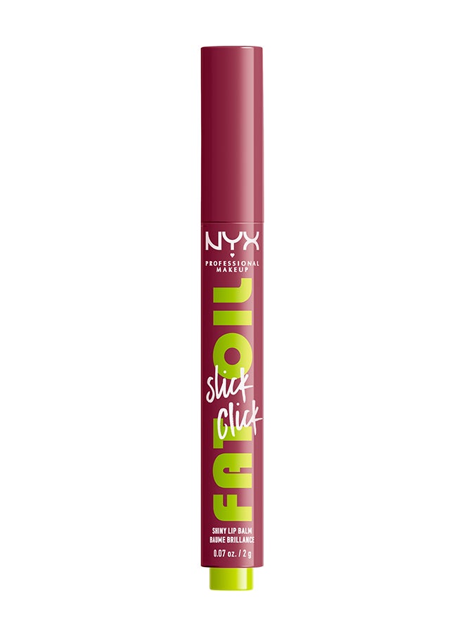 NYX PROFESSIONAL MAKEUP - Fat Oil Slick Click Shiny Lip Balm - That'S Major - Image 1