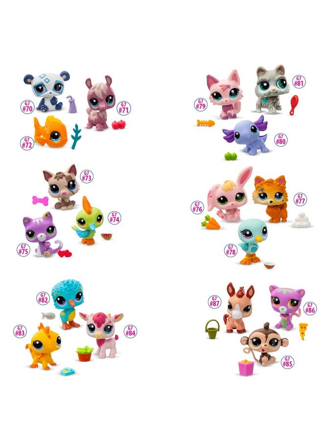 Littlest Pet Shop - Pet Surprise Three Pack - Series 2 - LPS Gen 7, Authentic Mystery Figures, Surprise Collectible Kidult Toy, Girls, Boys, Kids, Tweens Ages 4+ - Image 2