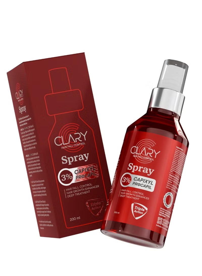 كلاري سبراي لتقليل تساقط الشعر 200 مل - Image 2