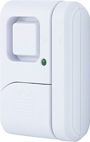 GE Personal Security Window and Door Alarm, 1 Pack, DIY Protection, Burglar Alert, Wireless Chime/Alarm, Easy Installation, Home Security, Ideal for Home, Garage, Apartment and More, White, 56789 - Image 4