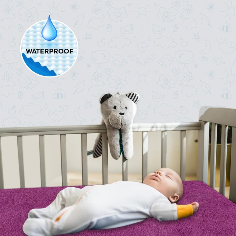ZIKKU Dry Sheet for Baby/Newborn Bed Protector Waterproof Mat Quick Absorbency (Small (70 X 50 cms), Combo, 6) - Image 4