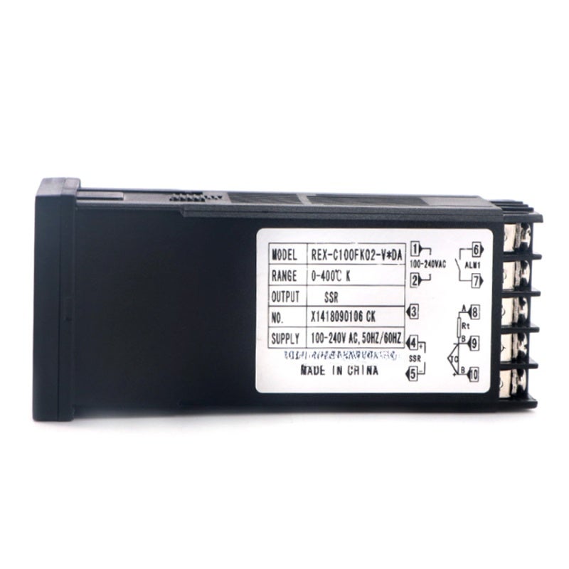 Temperature Controller: Compact DIN 1/8 Black, Precise PID Control - 7 Versatile Alarm Modes, Digital Display for Heating Cooling Systems With 0-400℃ SSR Output - Image 5