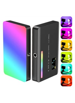 Y&D W140 RGB Video Light, Portable LED Camera Light Panel 0-360 Full Color, CRI95+ 2500K-9000K Dimmable 20 Lighting Effects, 3100mAH Rechargeable for Photography, Conference, TikTok  - Image 1