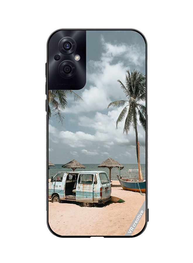 VR CREATIVE Protective Case Cover For Oppo Reno8 Z Moody Summer Day Design Multicolour - Image 1