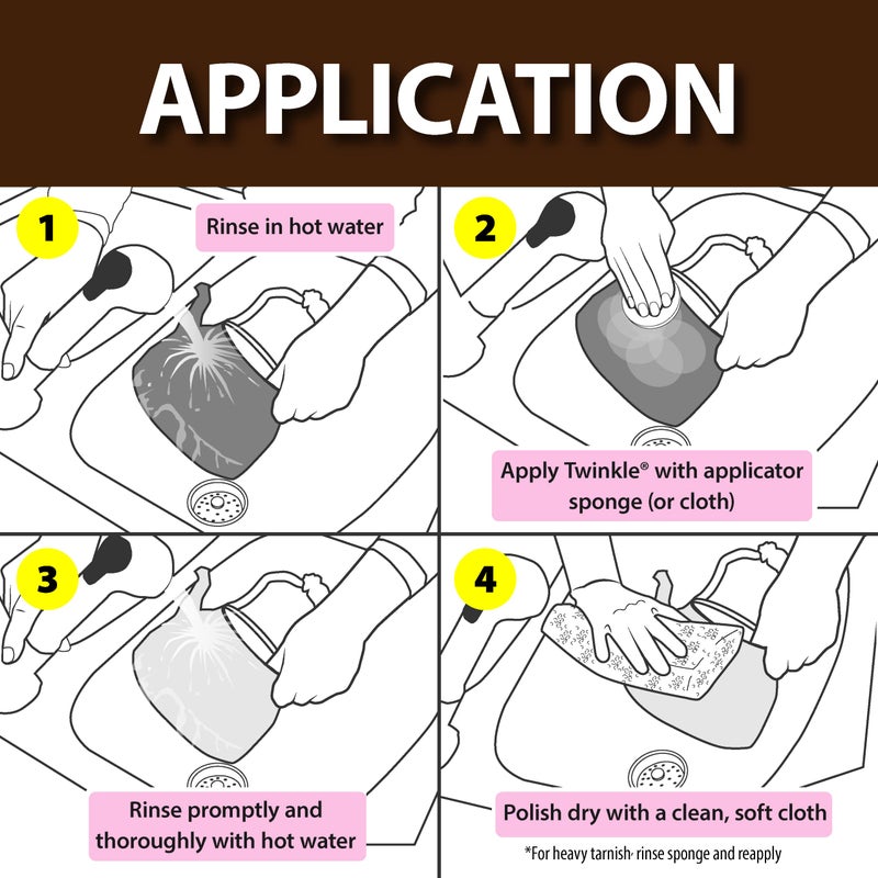 Twinkle Brass & Copper Cleaning Kit - Image 3