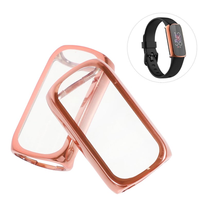 2PCS Clear TPU Full Coverage Screen Protector And Bumper Case For Watch - Image 5