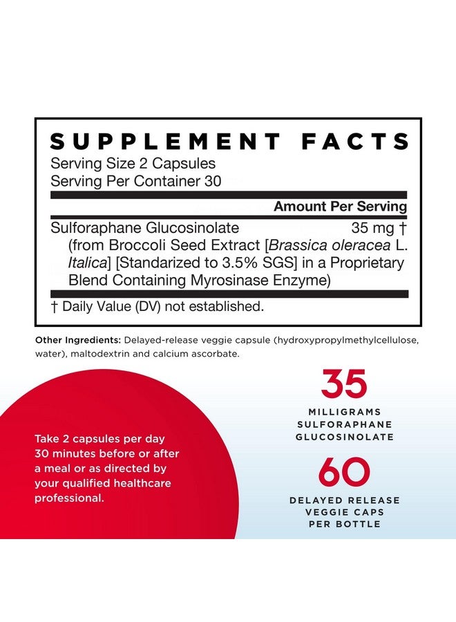 jarrow formulas Jarrow BroccoMax, 60 caps - Image 2